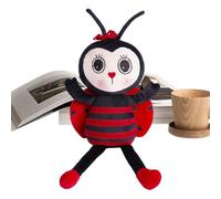 Ladybug plushe - 5.91x13.78 Inches Stuffed Animal, Soft Long-Limbed Doll, flufy buug Character | Huggable Plush Companion for Children Bedroom Nursery Living Room Sofa Cute Present Boys Girls