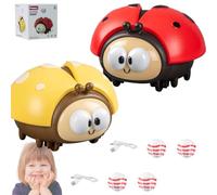 Ladybug Suspended Ball Toy, Interactive Play Ladybug Suspended Ball Toy USB Charging with 2 ball Sensory Toys for 3 4 5 Year Old Boys Girls Present (mix)