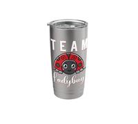 Ladybug Team Coccinellidae Lover Insect Bug Entomologist Stainless Steel Insulated Tumbler