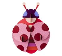 Ladybug wall decor - Studio Roof x Zoe Miller Red one size
