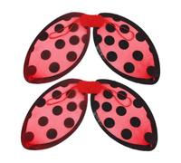 Ladybug Wings - 2 Pieces Foldable Cosplay Props,Breathable Ladybug Costume for Women | for Boy Girl Christmas Party Stage Performance Photo Props Masquerade Youth