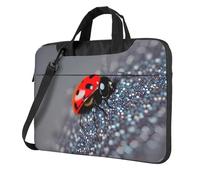 Ladybugs Pattern Infinite Speckled Print Convenient Laptop Bags Stylish And Protective Computer Bag Style Unique