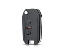 LadyCent Modified 2/3 Buttons 433MHz Flip Car Remote Key MIT8/MIT11 Blade, For Mitsubishi Outlander Pajero Triton ASX Lancer Shogun,2 Buttons MIT11