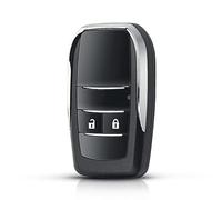 LadyCent Original/Upgraded Flip Remote Key Fob 2 Buttons TOY43 Blade Key Cover Replacement, For Isuzu D-Max,Modified Key