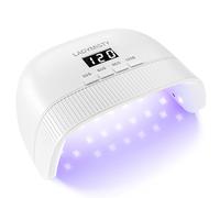 LadyMisty UV Nail Lamp - Fast Drying, UV Light for Gel Nails with 30 Dual Lamp Beads, 4 Timer, LCD Display, Energy Efficient LED Nails Light for Home & Salon