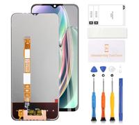 LADYSON 6.58" LCD Screen for Vivo Y55 5G V22127 V2154 LCD Display Touch Screen Digitizer Full Glass Assembly Replacement with Tools(Black no Frame,Not for Vivo Y55)