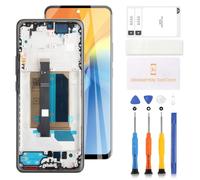LADYSON INCELL LCD Screen Replacement for Xiaomi Redmi Note 14 Pro Plus 5G 24115RA8EG, Display Digitizer Assembly with Pre-installed Frame, Technical Grade Kit for Faulty Cracked Screen Repair
