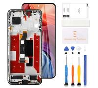 LADYSON LCD Display for 6.7" Huawei Honor 90 LCD Screen for Honor 90 5G REA-AN00 REA-NX9 LCD Touch Screen Assembly Replacement Glass Digitizer with Tools(Black with Frame)