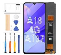 LADYSON LCD Screen For Samsung Galaxy A13 SM-A137 Screen Replacement For SM-A137F SM-A137F/DSN LCD Display Touch Screen Digitizer Assembly Repair Parts Kit (Not Fit A13 5G)