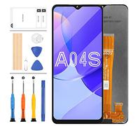 LADYSON LCD Screen Replacement For Samsung Galaxy A04S 2022 SM-A047 SM-A047F LCD Display Touch Screen Digitizer Assembly Repair Parts Kit (Black)