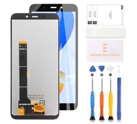 LADYSON Screen LCD for Oukitel G2 Screen Replacement for Oukitel G2 LCD Display Digitizer Touch Screen Full Assembly Repair Kit with Tools (Black no Frame)