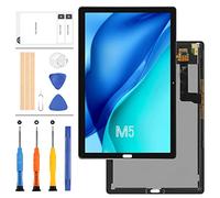 LADYSON Screen Replacement 10.8" for Huawei MediaPad M5 LCD Display CMR-AL09 CMR-W09 Matrix Touch Screen Digitizer Tablet PC Panel Sensor Glass Panel Lens Assembly with Tape + Repair Tools (Black)