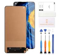 LADYSON TFT LCD Screen for OnePlus 8T Screen Replacement for Oneplus 8T KB2001 KB2000 KB2003 KB2005 LCD Display Touch Digitizer Assembly Repair Parts with Tools (Black,No Fingerprint)