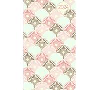 Ladytimer Slim Pastel Harmony 2024 - Pocket Calendar 9 x 15.6 cm - Pattern - Weekly - 128 Pages - Note Book - Alpha Edition