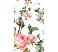 Ladytimer Slim Roses 2024 - Pocket Calendar 9 x 15.6 cm - Roses - Weekly - 128 Pages - Note Book - Alpha Edition