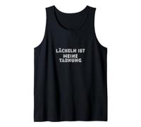 Lächeln ist Meine Tarnung Tank Top