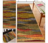 Laegnfho 40 x 230 cm Hallway Runner Rug, Non Slip, Rubber Backed, Heavy Duty, Washable, Kitchen Rug, Carpet Runners for Hallways, Long Hallway Runner, Entryway Mat