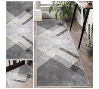 Laegnfho Hallway Runner Rug Non Slip Runner Rug 50 x 160 cm Soft Hall Runner Kitchen Runner Rug Indoor Door Mat Rug Washable Floor Carpet Runner for Entryway Living Room Bedroom Laundry
