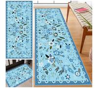 Laegnfho Long Runner Rug for Hallway Washable Carpet Runner Rug for Kitchen Non Slip Stair Area Rug 80 x 230 cm Very Long Hallway Hall Runner Narrow Rugs Kitchen Runners Heavy Hall Runner Door Mat
