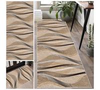 Laegnfho Runner Rug for Hallway 40 x 100 cm Non Slip Long Hallway Hall Runner Narrow Rugs Washable Runner Rugs Kitchen Mat Area Rug Runner for Bedroom Laundry Room Kitchen Entrance