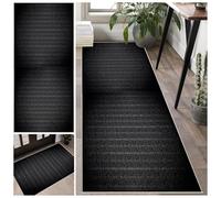 Laegnfho Runner Rug for Hallway 70 x 130 cm Non Slip Long Hallway Hall Runner Narrow Rugs Washable Runner Rugs Kitchen Mat Area Rug Runner for Bedroom Laundry Room Kitchen Entrance