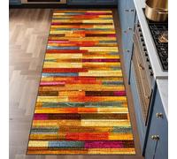 Laegnfho Runner Rug for Hallway Non Slip, Long Hallway Hall Runner, Runner Rugs for Kitchen Mat, Narrow Rugs Washable for Bedroom, Laundry Room, Kitchen, Entrance, Corridor 70 x 350 cm