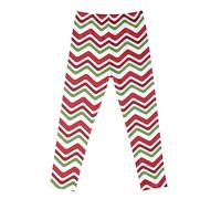 LAEMILIA Girls Leggings Pants Christmas Tree Reindeer Themed Kids Stretchy Legging Tights Pull on Full Length Thanksgiving Party 3-11 Years