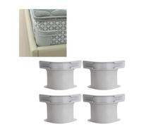 LAEROGIT Bed Sheet Holder Straps, 4X Heavy-Duty Corner Clips, Adjustable Grippers with Elastic Straps, Secure Fasteners for Fitted Sheets, Mattress Protectors, Bedding, Keeps Sheets in Place