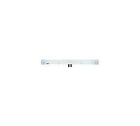 Laes 201062. Linestra LED DIM transparent 50 cm 220-240V 5W 1800K S14d. 270 Lumen. Equivalent to 25 W. 20,000 hours. 29 x 500 mm. Extra warm white light. The linestra has 1 central socket.