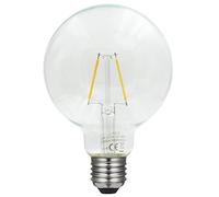 LAES 983971 Globe LED Filament Bulb E27 2 W 95 x 139 mm