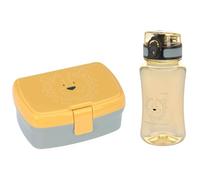 LÄSSIG About Friends Lion Lunch Box & Drinking Bottle Set - Lunch Set with Lunch Box and Drinking Bottle (460 ml)