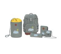 Lässig Adventure Bus Schoolbag Set, 40 cm;,Blue