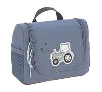 LÄSSIG Adventure Kids toilet bag, 20 cm, Tractor, blue