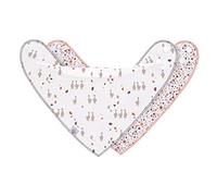 LÄSSIG Baby Bandana/cowl-neck 2 pcs assorted Tiny Farmer Goose lilac ash