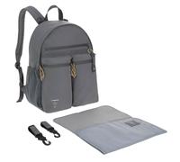 LÄSSIG Baby changing backpack with changing mat, pram attachment/Casual Urban Backpack anthracite