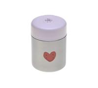 LÄSSIG Baby Children's Thermal Warming Box Porridge Snacks Leak-Proof Stainless Steel 315 ml Food Jar Happy Rascals Heart