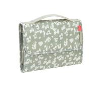 LÄSSIG Baby Nappy Bag with Changing Mat with Pocket for Wet Wipes for Travelling/Changing Pouch XL Leo Light Khaki