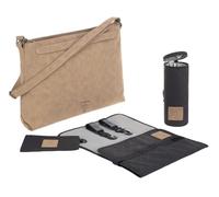 Lässig Baby Nappy Changing Bag Diaper Bag with Accessories/Tender Shoulder Bag, Camel