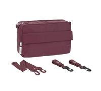 LÄSSIG Baby Pram Organizer Shoulder Bag Pram Bag with Pram Attachment/Casual Buggy Organizer Bag Deep Red