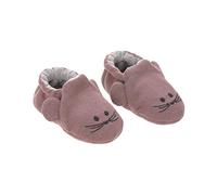 Lässig Baby Shoes GOTS Little Chums Mouse, One Size, 0.028 kg Pink