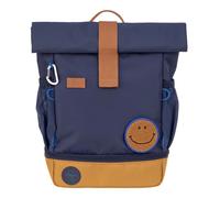 LÄSSIG Nursery Backpack Children's Backpack Rolltop with Chest Strap Water-Repellent 11 Litres/Mini Rolltop Backpack, navy, standard size, Modern