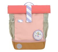 LÄSSIG Nursery Backpack Children's Backpack Rolltop with Chest Strap Water-Repellent 11 Litres/Mini Rolltop Backpack, Rose/Pink, standard size, Children's backpack