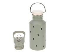 Lässig Bottle Stainless Steel Happy Prints Light Olive