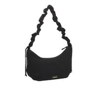 LÄSSIG Changing Bag 9L Crossbody Bum Bag Up Lunua Black Quilted | 9L Shoulder or Crossbody Bag Water Resistant Outer Material with Changing Accessories & Stroller Attachment