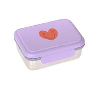 LÄSSIG 12100297012 Children's Lunch Box, Stainless Steel Polypropylene, Purple