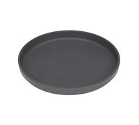 LÄSSIG Children's Plate Without Melamine, BPA-Free, for Dishwasher and Microwave/Plate Plain Anthracite