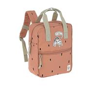 LÄSSIG Happy Prints Children's Backpack with Chest Strap Nursery Bag 28 cm 5.5 Litres 3 Years Mini Square Backpack, caramel, 28 cm, Children's backpack with chest strap