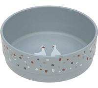 LÄSSIG Kids Bowl PP/Cellulose Tiny Farmer Sheep/Goose blue