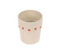 LÄSSIG Kids Drinking Cup Kids Tableware Melamine Free BPA Free Dishwasher & Microwave Safe/Happy Rascals Heart Lavender Mug