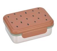 Lässig Kids Lunch Box Stainless Steel Durable Lunch Box Kindergarten/Happy Prints Caramel